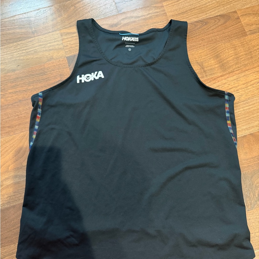 Hoka One One Black Sleeveless Top